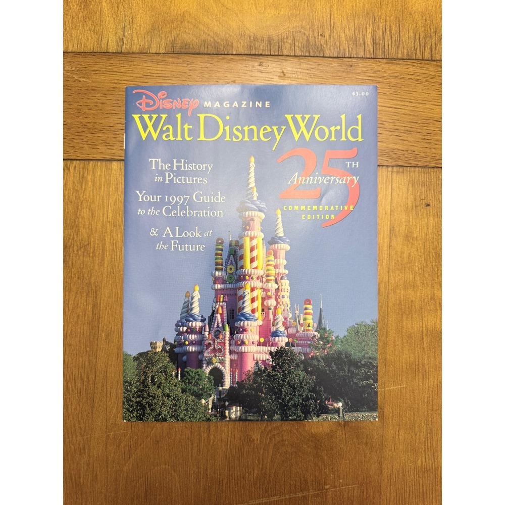 Walt‎ Disney World 25th Anniversary Disney Magazine 1997 Commemorative Edition